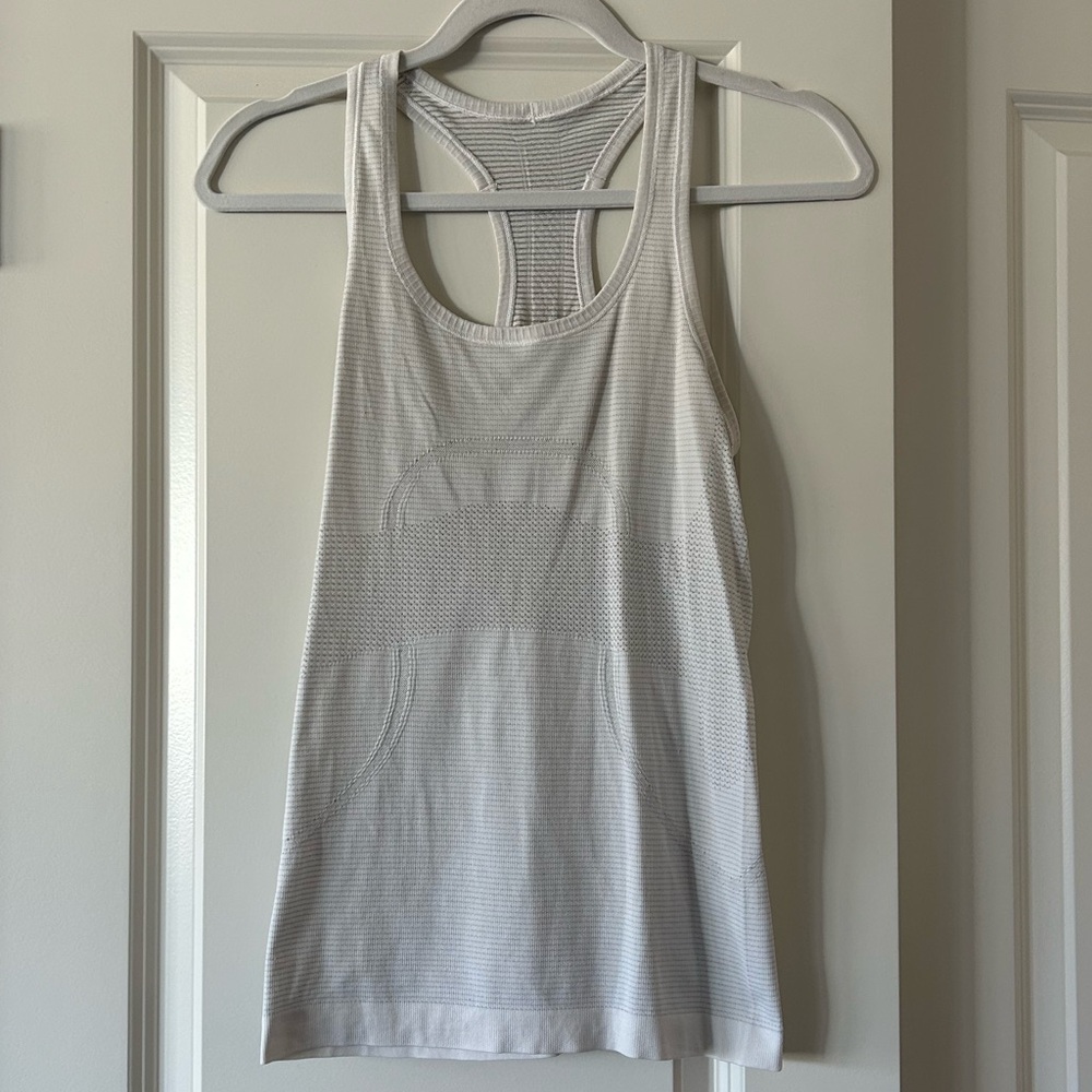 White Lulu Tank Top